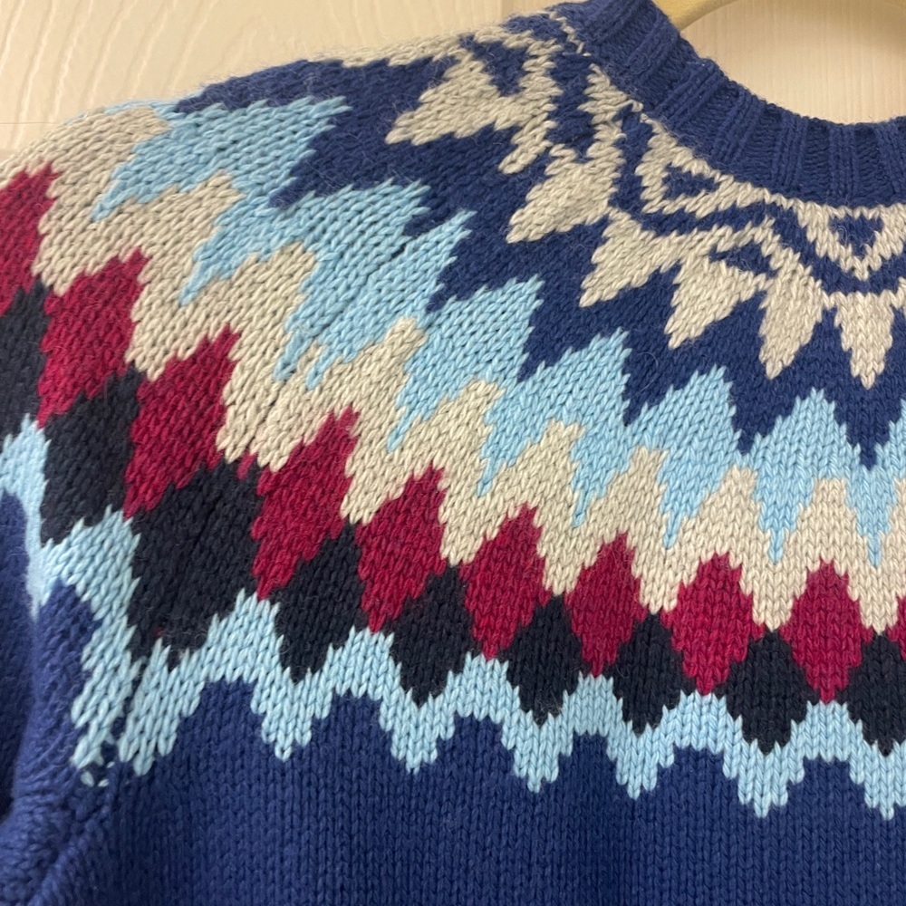 C. Wonder Fair Isle Crew Neck Sweater – Size XS - Picture 3 of 5